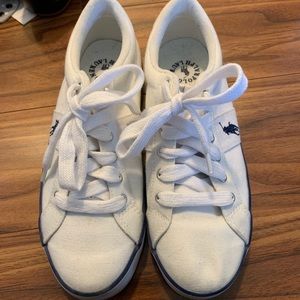 Polo Ralph Lauren canvas shoes